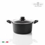 Piardi - Marmite 20 cm avec couvercle en verre