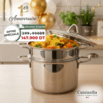 Milano couscoussier 20cm , 4L