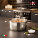 Milano Faitout 18 cm , 2L inox  – Image 2