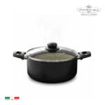 PIARDI - Faitout 20 cm avec couvercle en verre