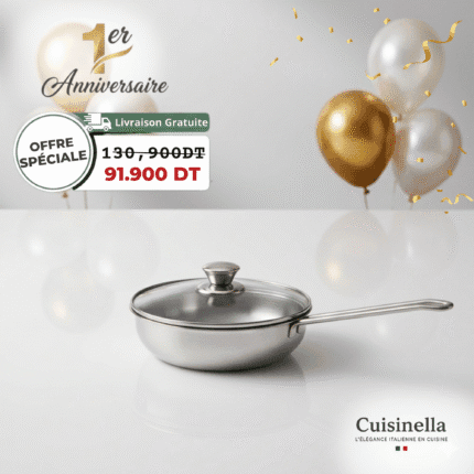 Sauteuse inox  Ø 22 cm