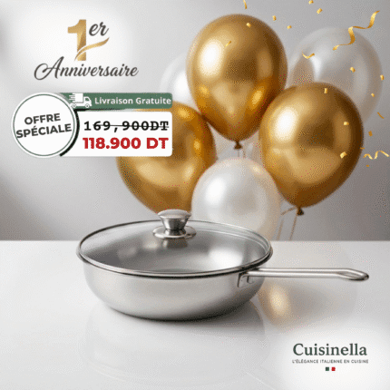 Sauteuse inox  Ø 26 cm