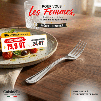 York set de 3 fourchettes de table