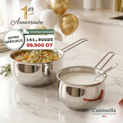 Pack de 2 casseroles 12cm / 16cm